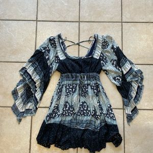 Bohemian free people dress